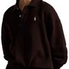 Polo Ralph Lauren Long Sleeve Fleece Pullover Polo Shirt Women Tops 211947966-009