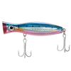 12cm / 45g Large Popper Lure Artificial Seal Lure 3D Eyes Hard Popper Fishing Lure with Hooks and Ring for Saltwater Freshwater