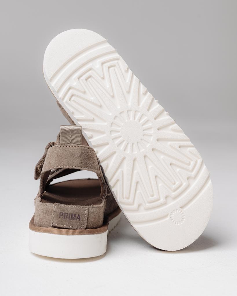 Prima d'Arte Platform Sandals 1580 36 Mink Suede