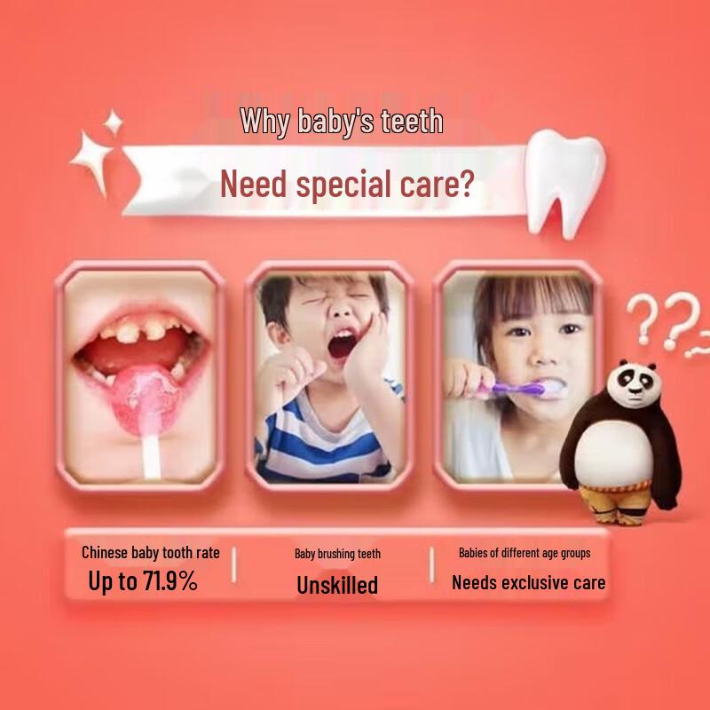 Zhonghua Kids Strawberry Anti-Cavity Toothpaste (2 x 40g)