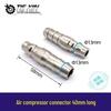 Air Compressor Quick Connect 40mm Long Tail Male Hose Connector Item #00890