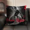 Rap 2Pac T-Tupac S-Shakur Cushion Cover Natural Linen Organic Fabric Double-Sided Printing Sofa Home Decor Gift Pillow Case
