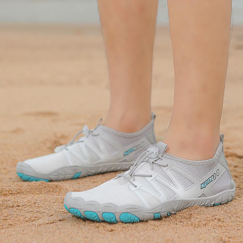 Couple swimming shoes creek walking shoes soft sole non-slip sea snorkeling shoes breathable men's and women's outdoor fishing beach shoes