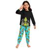 Children's  Boys And Girls Thin Two-piece  Long-sleeved Pants Two-piece