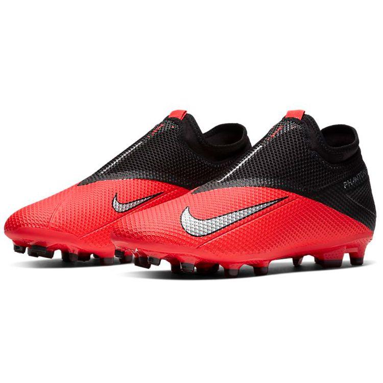 Nike Phantom Vision Vsn 2 Academy Df Runde Spitze Slip-On Mg Fg Kunstrasen Naturrasen Rutschfest Verschleißfest Fußballschuhe CD4156-606