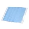 5 Sheets Wig Double Sided Adhesive Tape Blue Waterproof Antislip Professional Hair Extensions Styling Tool