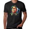 Sitting Bull Watercolor Painting T-Shirt Vintage Clothes New Edition Mens Tall T Shirts