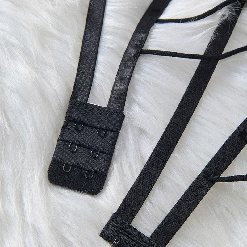 Women Lingerie Garter Belt Bra Underwear Set Sexy Outfits Lace Push Up The Bras Teddy Babydoll Porn Bodysuit