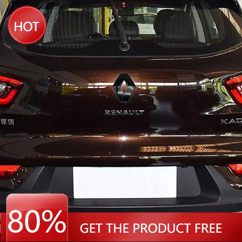 Hub Caps For Renault Megane Clio Kadjar Arkana Captur Twingo Talisman RS Car Hood Front Grill Rear Trunk Badge Emblem Stickers A