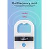 128/256 Records Portable Animal Clip Scanner Pet Microchip Display Screen Scanner Animal Handheld Reader for Animal Management