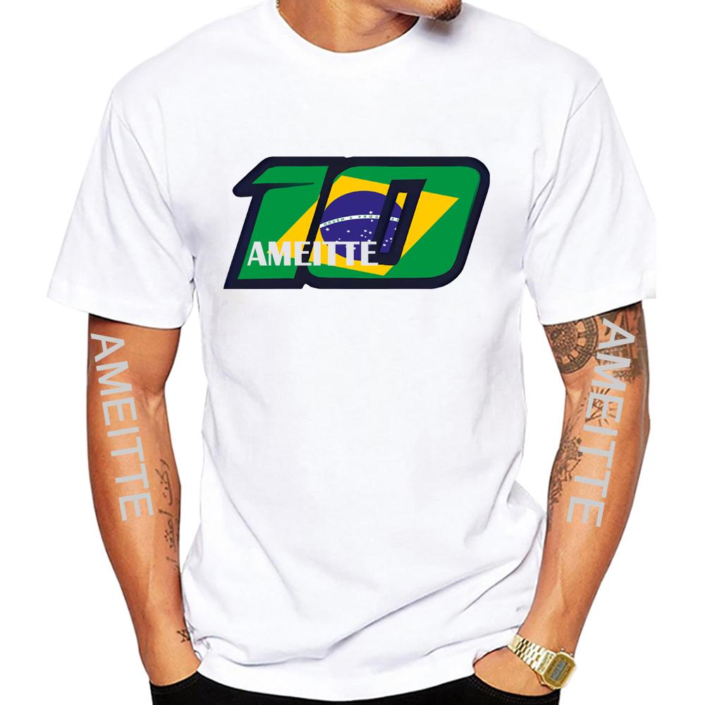 2026 Brazil Legend Rider Diogo Moreira 11 Gp Race Tshirt Unisex Short Sleeve Boy Casual Tees Motorcycle Racing Sport White Tops