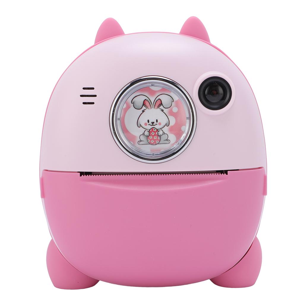 Instant Print Camera 48MP HD Front Rear Dual Lens Thermal Instant Camera with 2.4inch HD Screen Sili