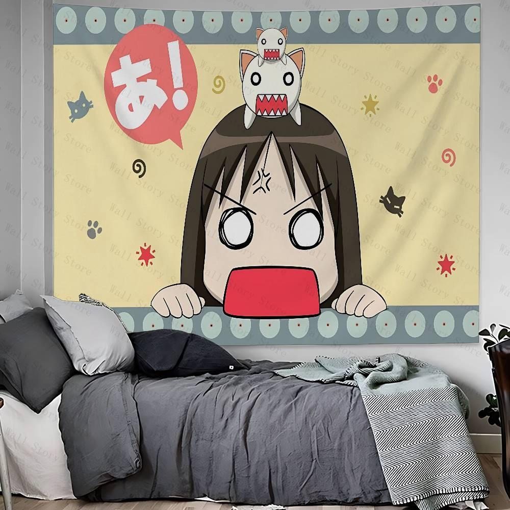 Azumanga Osaka Ayumu Printed Large Wall Tapestry Hanging Tarot Hippie Wall Rugs Dorm Home Decor Tapestry Bedroom Tapestry