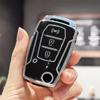 TPU Car Key Case Cover for Korean Ssang Yong Key Case For SsangYong Kyron 2 Sanka Actyon Korando Tivoli Remote Key Case Cover