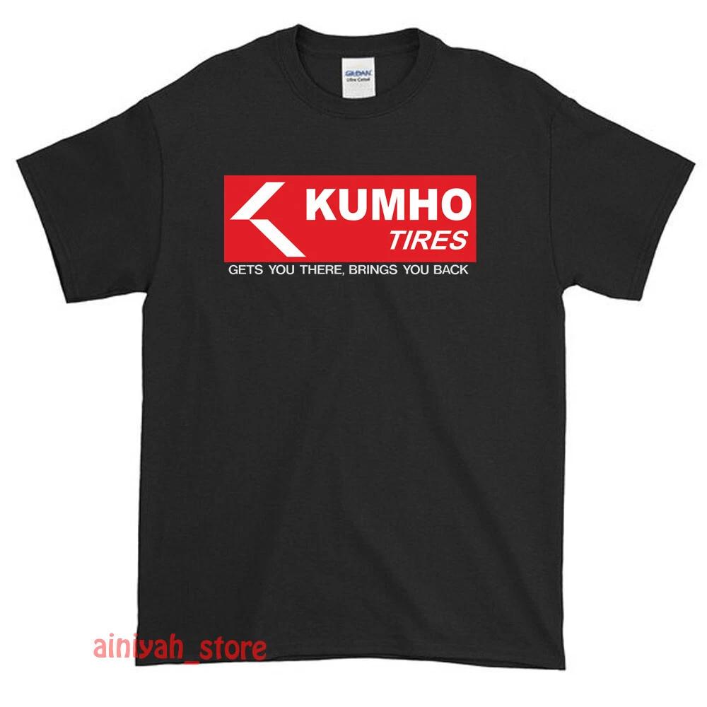 

New kumho merch tire Essential Logo Men s Funny T shirt USA Size S-XXL 2XL