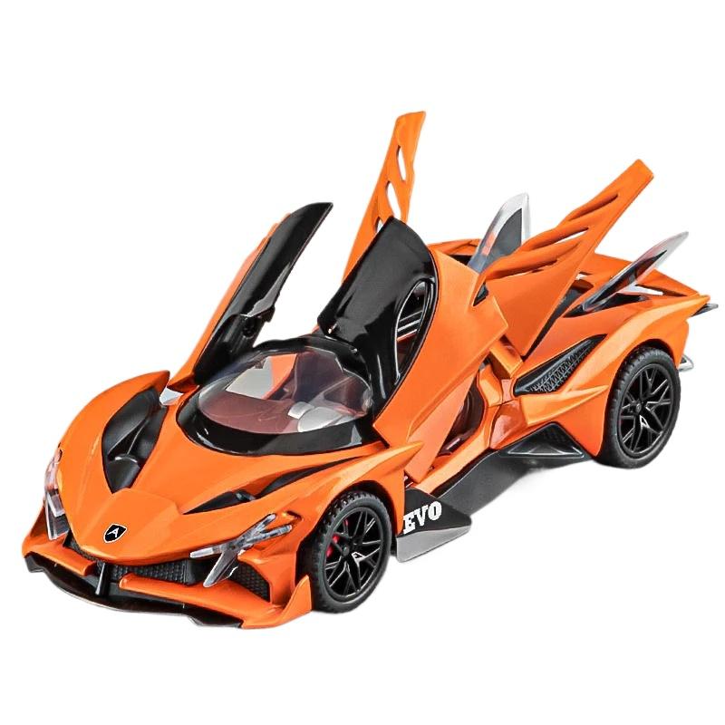 

1/32 Apollo Project EVO литая игрушечная модель автомобиля со звуком и светом детские игрушки коллекционные предметы подарок на день рождения