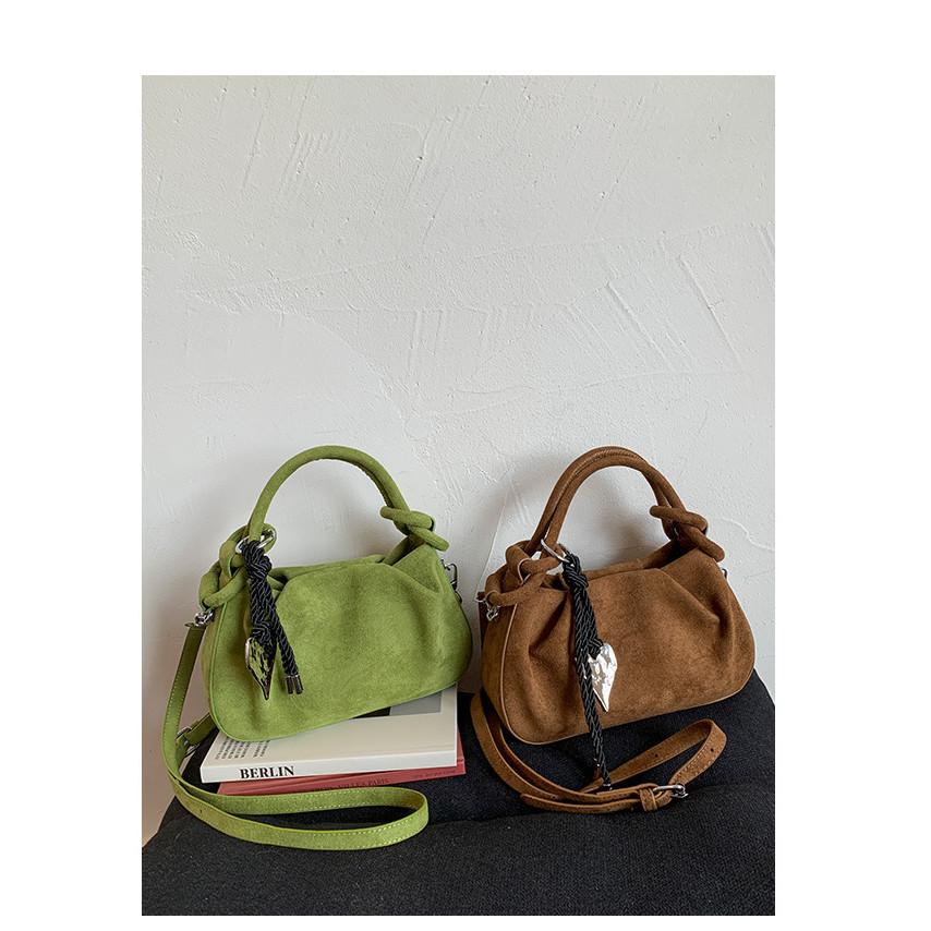 IELGY Ladies Messenger Bag Retro Autumn Winter Fashion Dumpling Bag