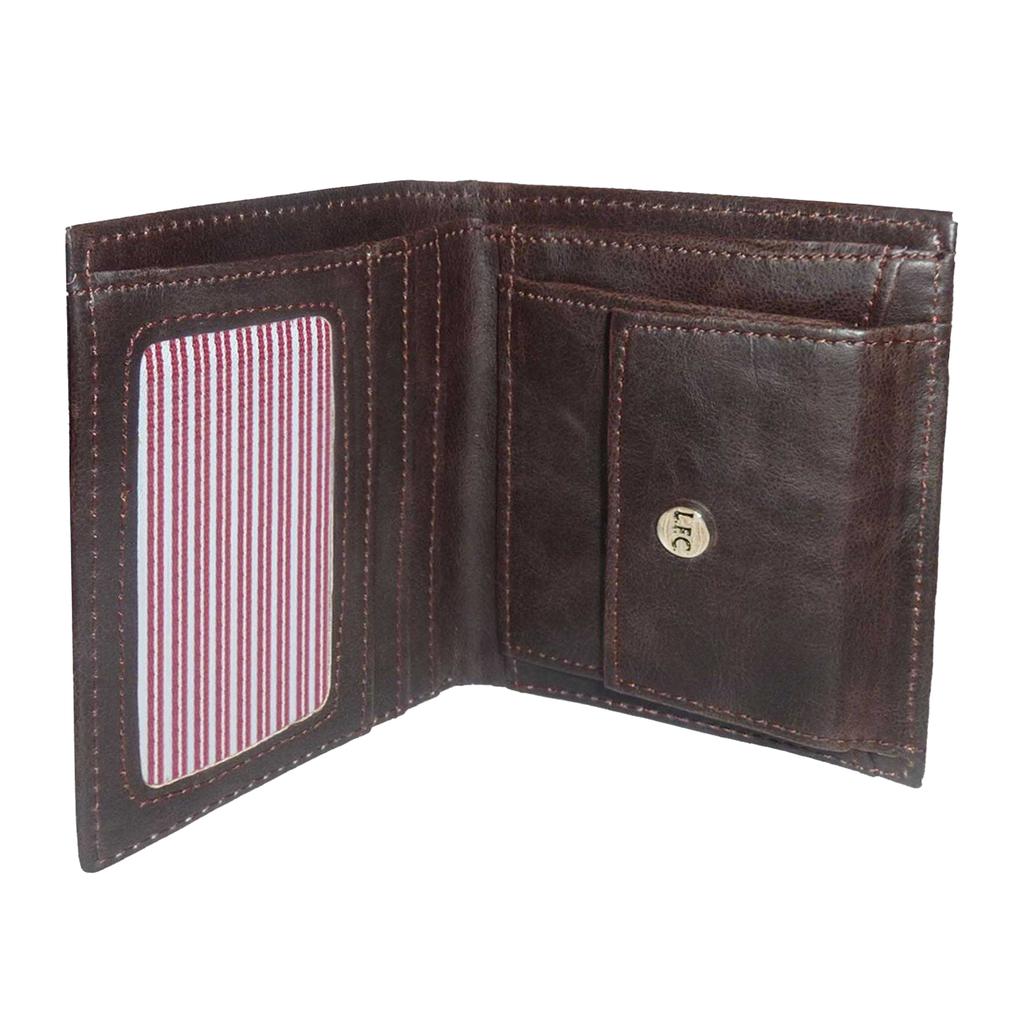 Liverpool FC Luxus Crest Kunstleder Fußball Brieftasche