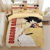 Bandai Print Dragon Ball Bedding Set Duvet Cover Pillowcase Anime Cartoon Twin Full Queen Bed Comforter Cover Boys Bedroom Gifts