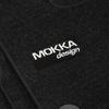 Tapis de sol - Logo - Opel Mokka 2 - Velours noir - 4 pièces - Antidérapant - Sur mesure