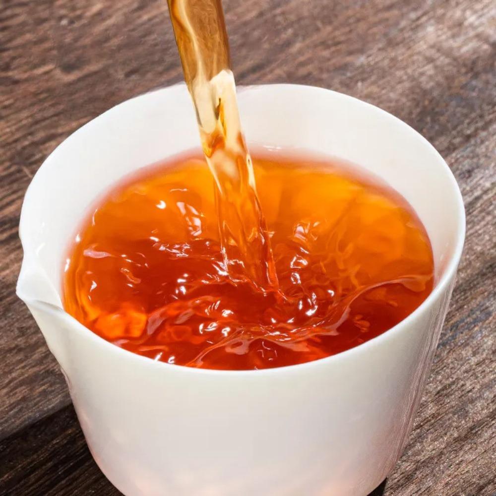 Yunnan Menghai Pu'er Tea Banzhang Ripe Tea Cake 357g