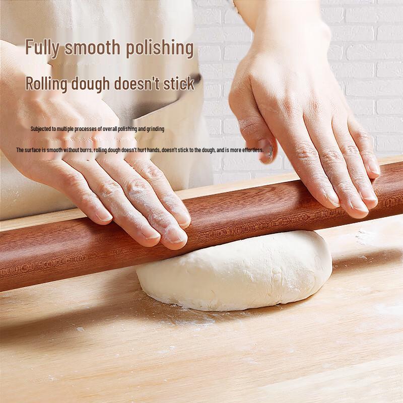 Solid Wenge Wood Rolling Pin