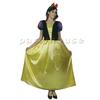 Adult Snow White Princess Costume Fairytale Dress Set with Red Bow Headband