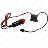 12V Car Power Inverter with Cigarette Lighter & EL Cold Light Wire Adapter