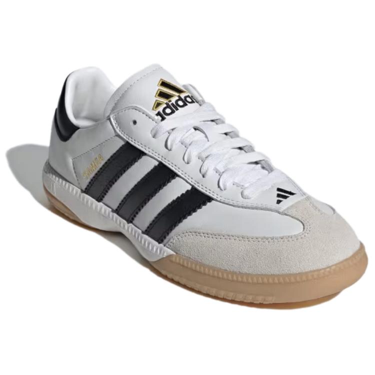 adidas Samba Millennium Weiß Schwarz Gummi Unisex Sneaker Wolkenweiß Kernschwarz IF1953