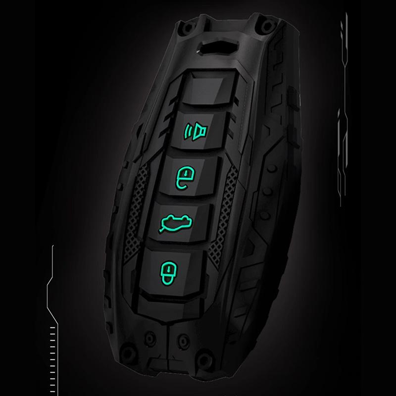 New Car Key Case Fob Protector for Geely Coolray X6 X7 EX7 2024 Geometry C Emgrand UV GT GC9 Starray Accessories Keychain