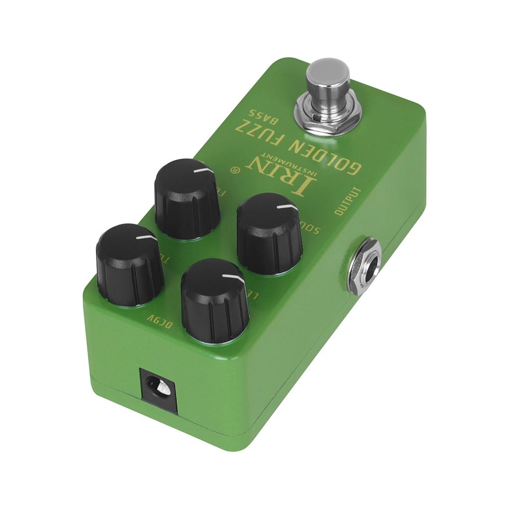 IRIN RS-20 Golden FUZZ Bass Guitar Pedal Deep/Scuzzy Fuzz Electric Bass Guitar Effect Pedal True Bypass Guitar Accessories