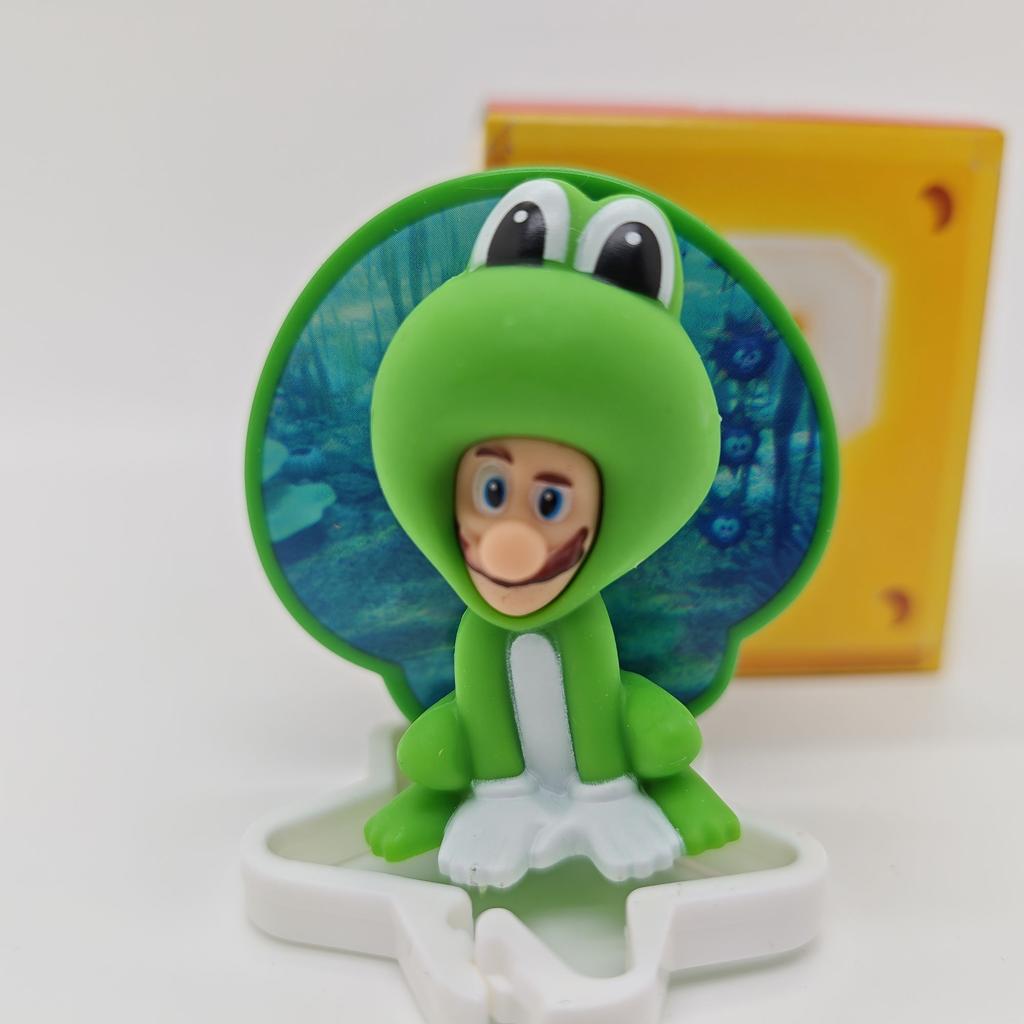 2026 New Movie Collectible Figures Luigi Frog Princess Peach Yoshi Bowser Toad Collection Display Decorations
