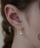 Tatiana Duraline Dangle Hoop Earrings Ec3214