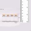 1:12 Scale Dollhouse Mini Glass Jars Candy Pretend Play Openable Model Small Seasoning
