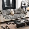 Chenille Irregular Sofa Cushion Four Seasons Universal Non-Slip Living Room Straight Sofa Cover Towel Anti-Scratching