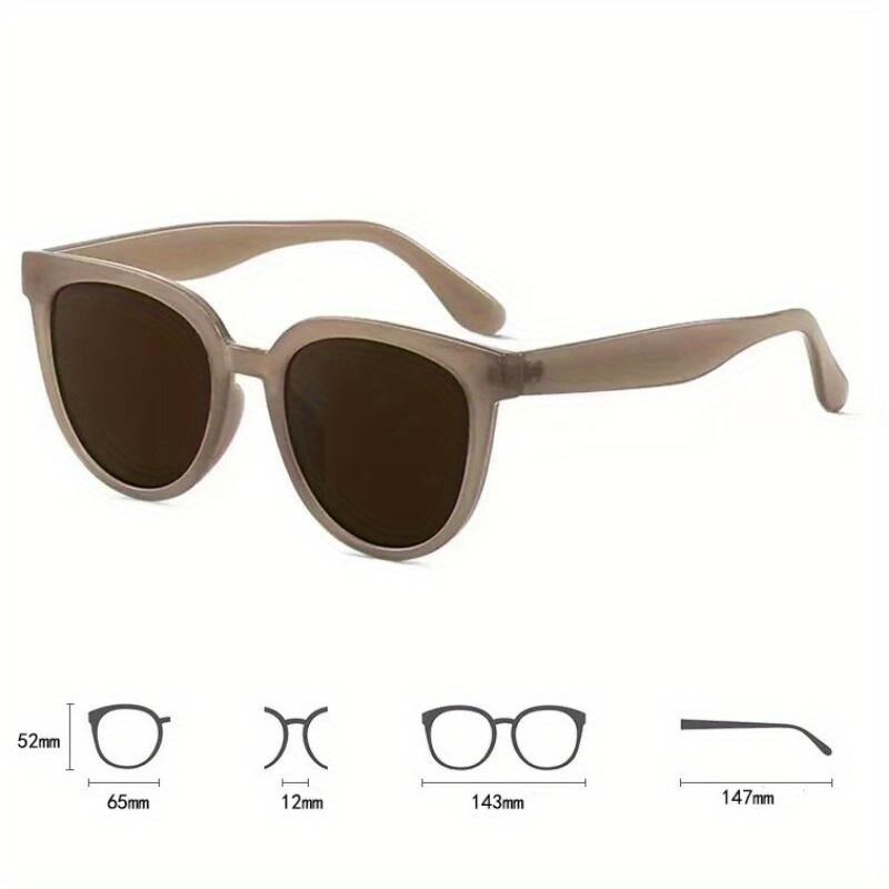Men Korean Version Ins Versatile Eyewear Female Oversized Shades Vintage Jelly Color Large Frame Shades Protection Outdooer Driving Sunglasses