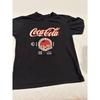 Coca-Cola Graphic T-Shirt Black Red White Globe Logo Short Sleeve Crewneck Tee Unisex T-Shirt