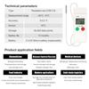 LCD Display USB Temp Data Logger 65000 Sets Datalogger PDF Report -30~70℃ Temperature Recorder for Food Medicine Cold Chain