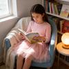 Girl Princess Dress With Cotton Fabric For Holiday Occasions