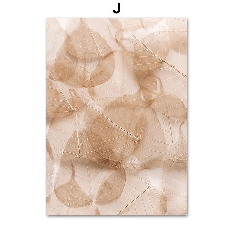 Dried Leaf Allium Flowers Birds Grass Sunset Suitcases Wall Art Print Canvas Painting Nordic Poster Decor Pictures Living Room