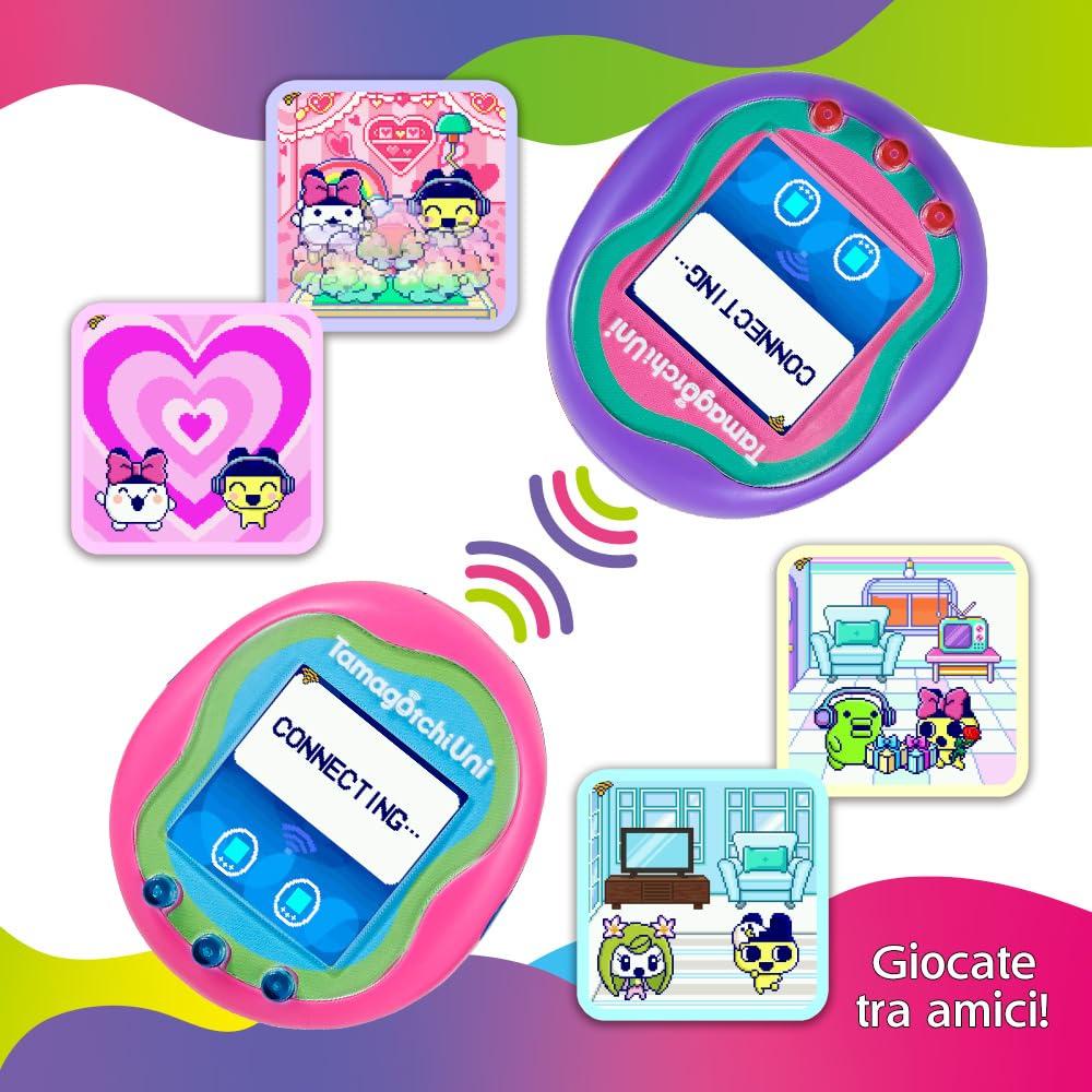 Language Play Tamagotchi Uni Pink Japanese Available (Tamagotchi Uni)