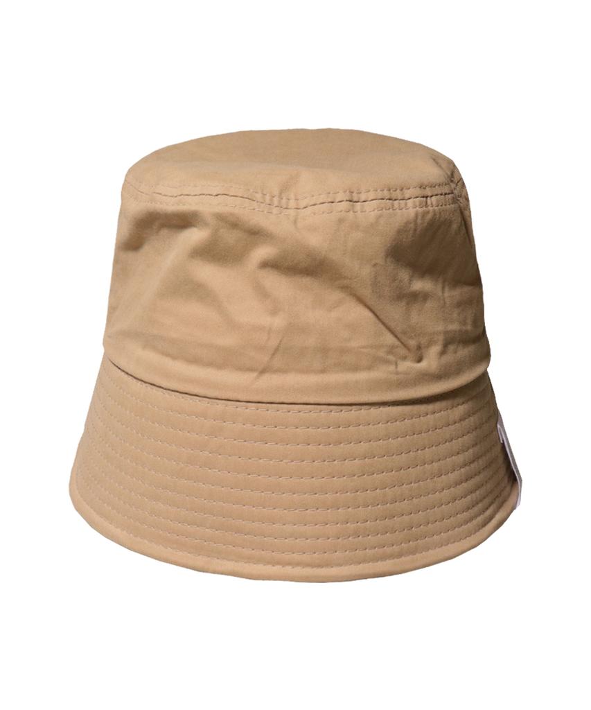 Seullipiseullib Basic Soft Cotton Beige Bucket Hat