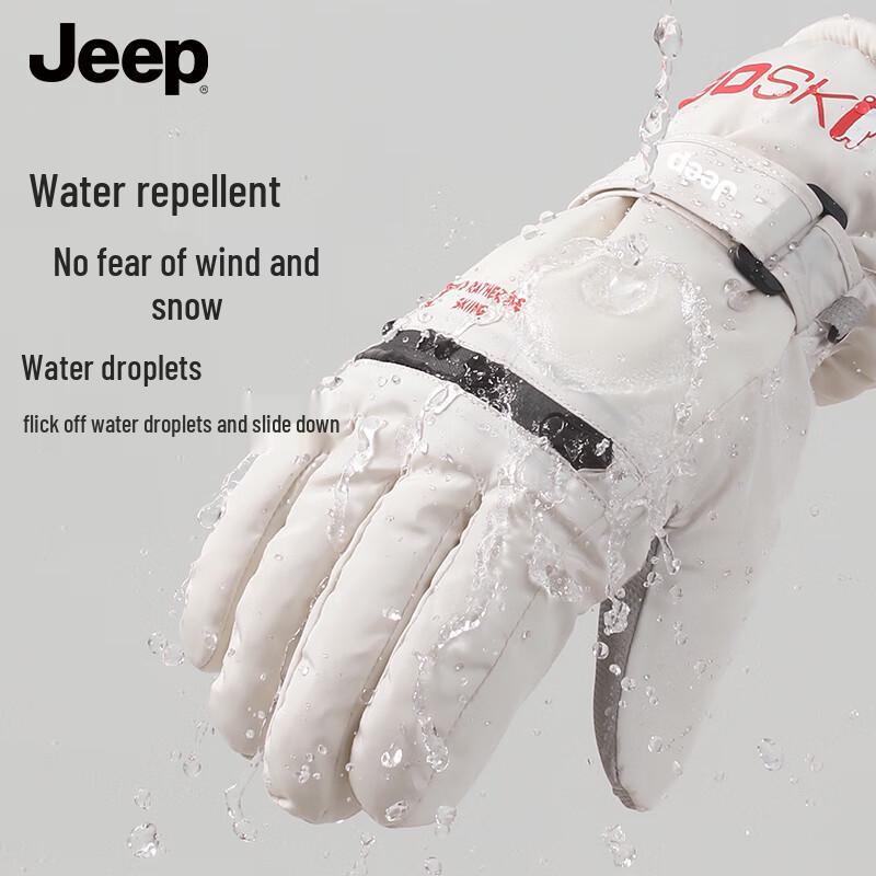 JEEP Men's Winter Ski & Outdoor Gloves