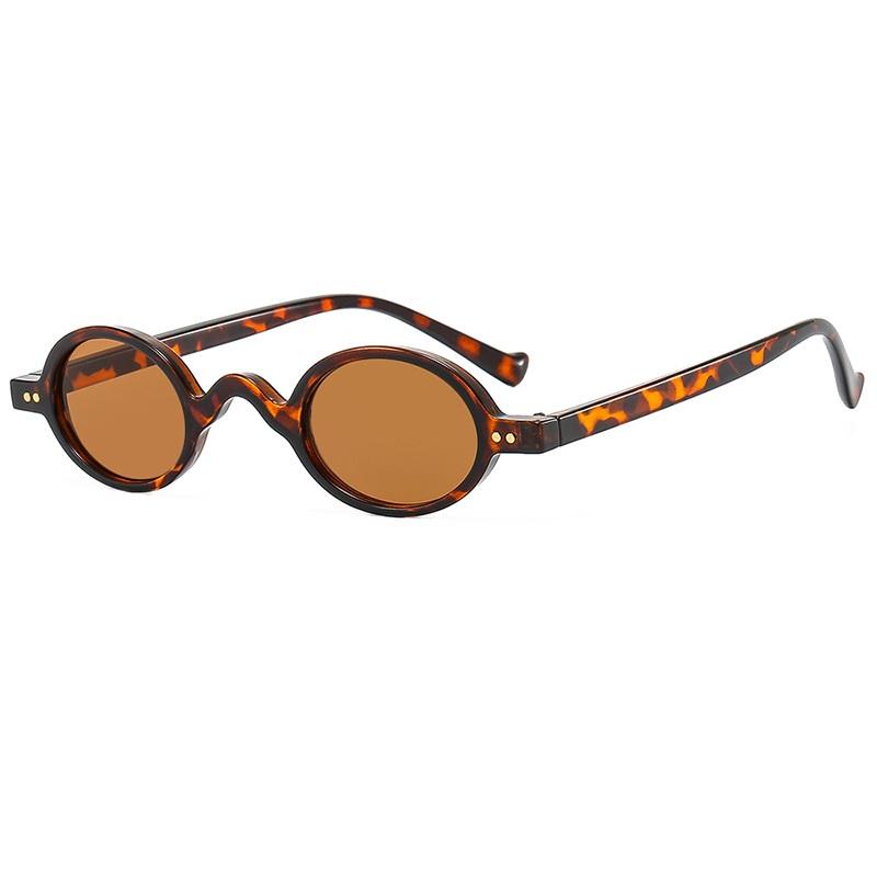 

Vintage Small Oval Frame Sunglasses Retro ladies Men Rivets Sun Glasses Eyewear Luxury Outdoor Travel Glasses UV400