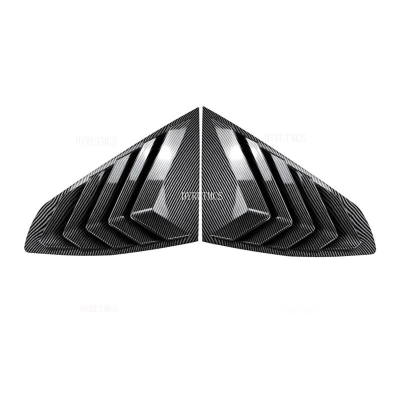Car Styling Rear Window Louvers For BMW G24 G26 430i 430d M440i M440d i4 Gran Coupe 2021-2025 Rear Triangle Window Shade Spoiler