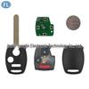 Compatible with Older Honda Pilot 2+1 Button 433MHz Remote Car Key