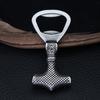 Vintage severský vikingský nerezový otvírák na láhve Thorovo kladivo Mjolnir skandinávský vývrtkový nástroj dárky dropshipping