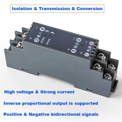 4-20mA zu 0-10V Signal-Isolator-Wandler -10A-10A zu 4-20mA Signalwandler 0-10V 0-75mV zu 4-20mA Galvanischer Signal-Isolator