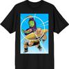 Dragon Ball Z Piccolo and Nappa Characters Black Graphic Tee