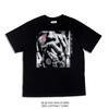 2026 New Hip Hop Singer Asap Rocky Rap TNG Theme Breathable T-shirt Pure Cotton Loose Men and Women European and American Sty...